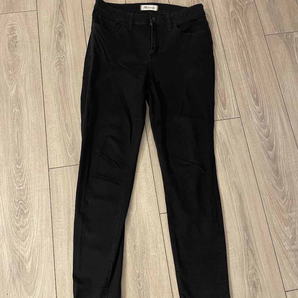 Madewell roadtripper Black Skinny Jeans 29